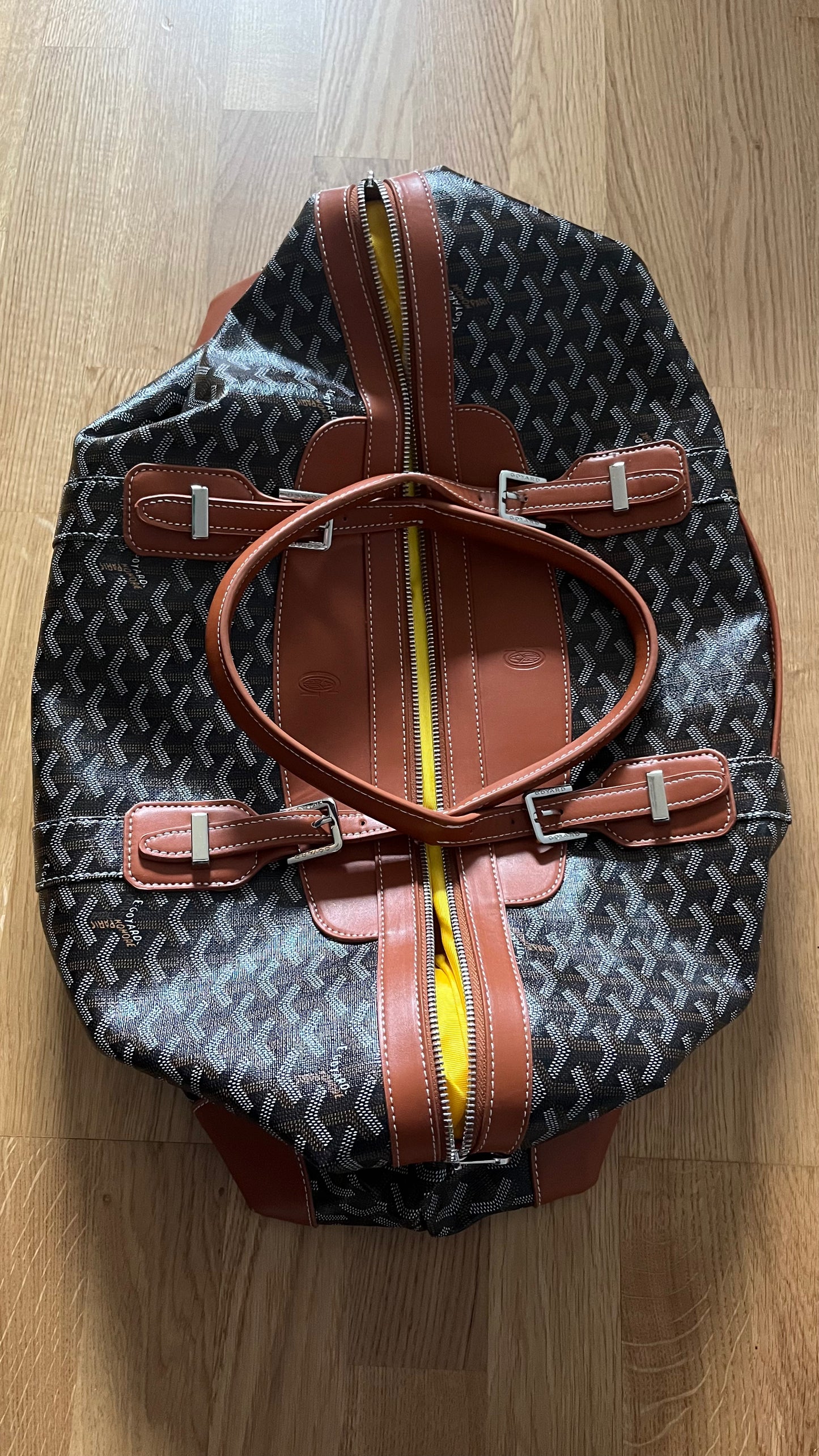 Goyard duffel bag