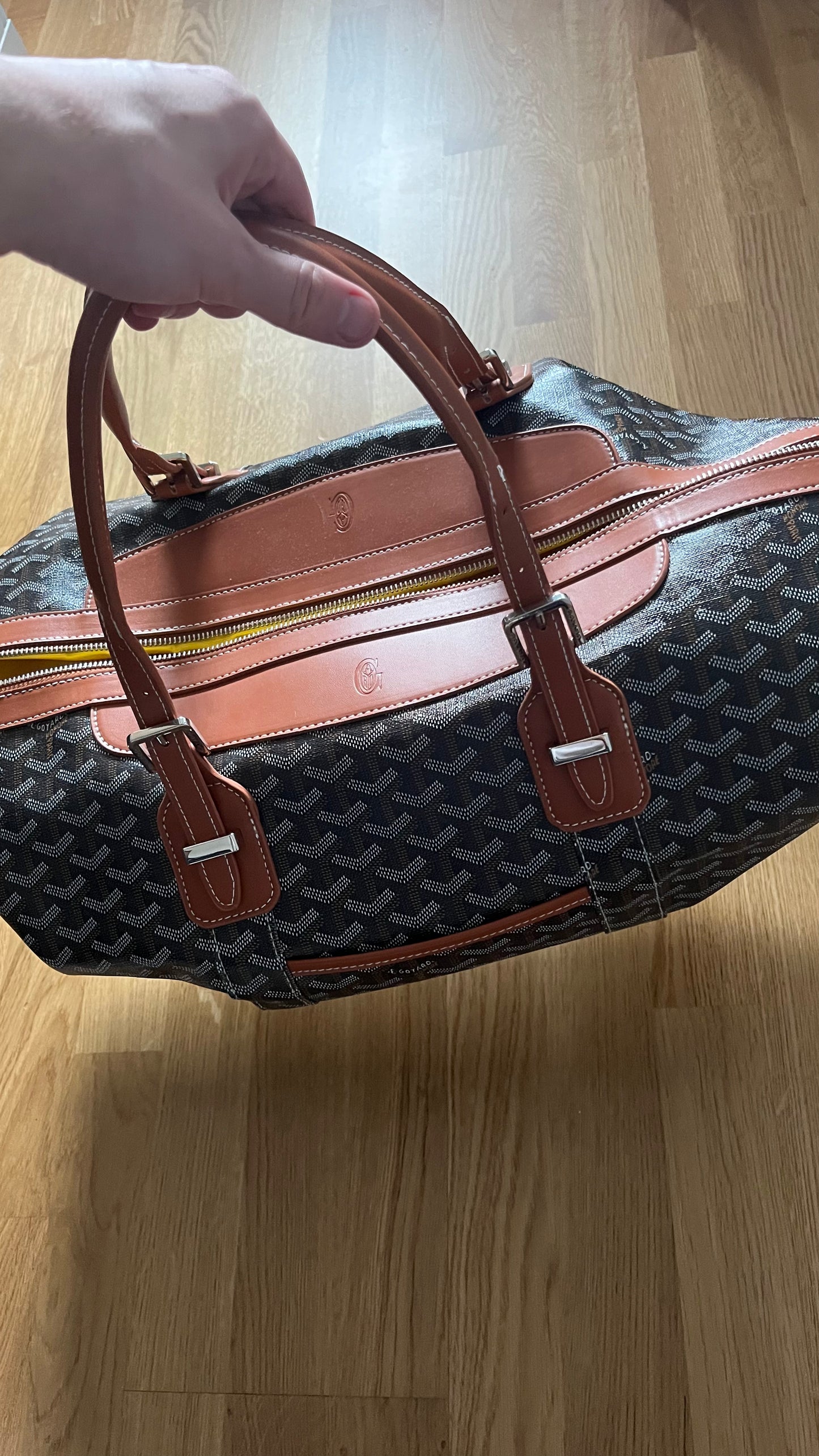 Goyard duffel bag