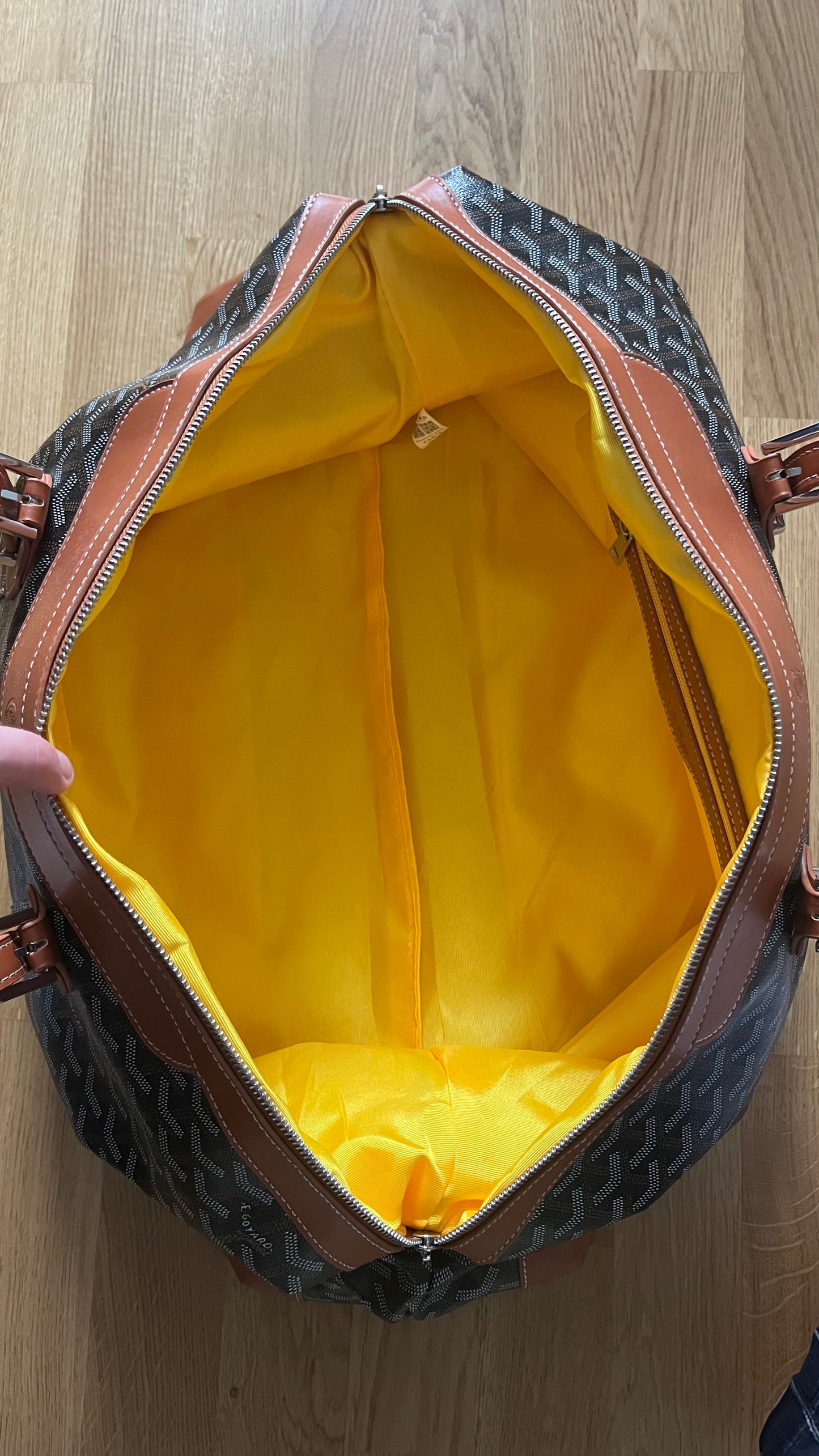 Goyard duffel bag