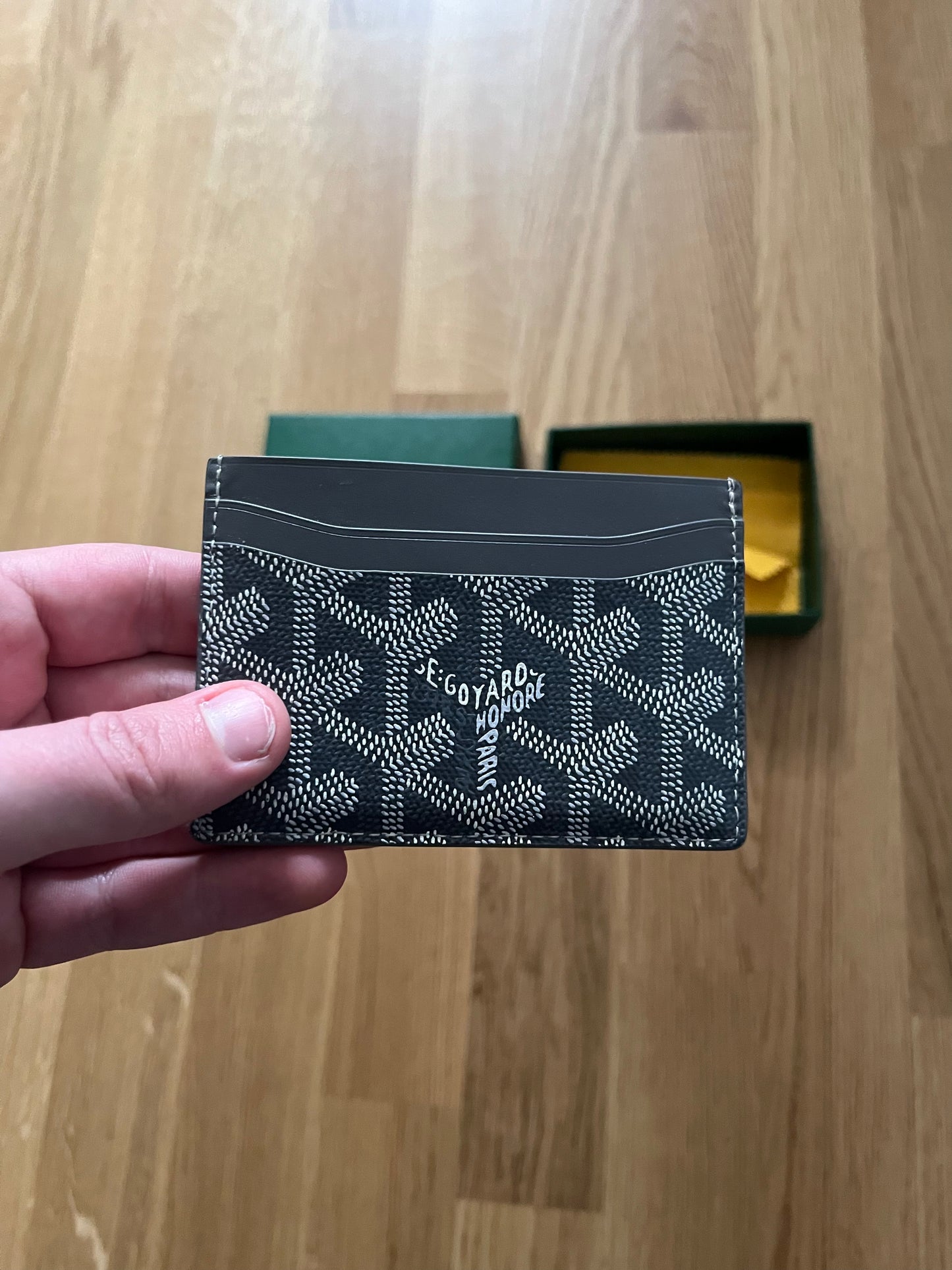 Goyard card holder