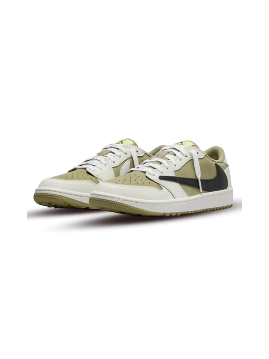 Jordan 1 low travis scott golf shoes